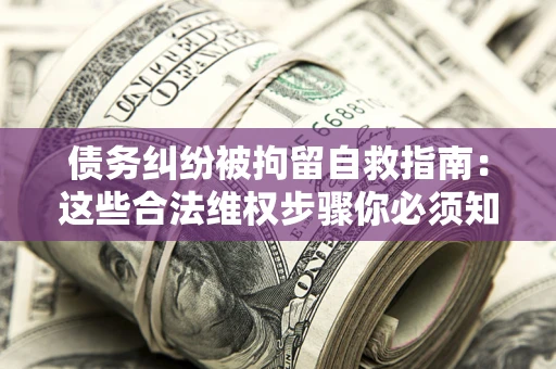 济南债务纠纷被拘留自救指南：这些合法维权步骤你必须知道！