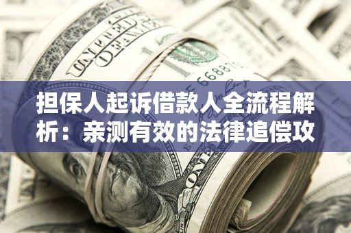济南担保人起诉借款人全流程解析：亲测有效的法律追偿攻略