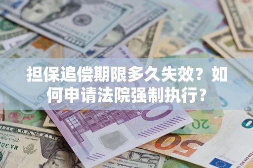 济南担保追偿期限多久失效？如何申请法院强制执行？
