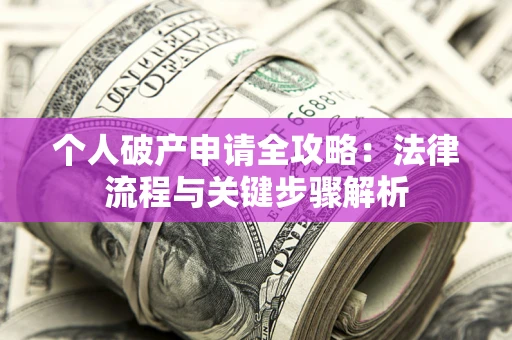 济南个人破产申请全攻略：法律流程与关键步骤解析
