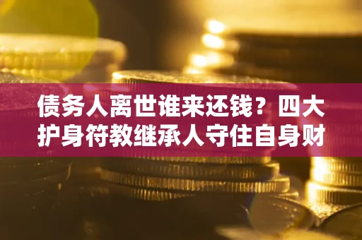 济南债务人离世谁来还钱？四大护身符教继承人守住自身财产
